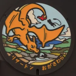 Pokemon Pokefuta Manhole  Charizard for Bambulab