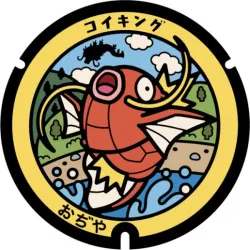 Pokemon Pokefuta Manhole  Magikarp for Bambulab