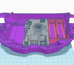 Portable Gamecube case for Orange Pi 5