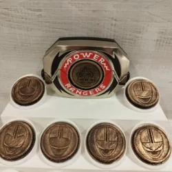 Power Rangers Time Force Helmet Power Coins