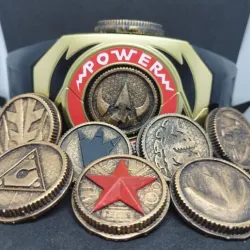 Power Rangers Tommy Oliver Hex Coins