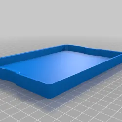 Proxima 6 Vat Cover (Material/time reduced for quicker TPU printing)