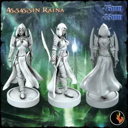 Raina - Fantasy Elf Girls STL Vol 1