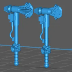 RG spitter power axes