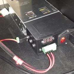 S-600-24 Power Supply End Cap w/ 12V and 24V Outputs