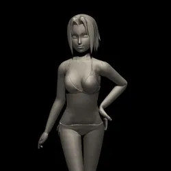 SAKURA SEXY POSE
