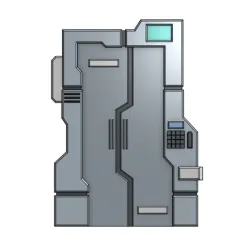 Sci Fi Door 1-12 Scale