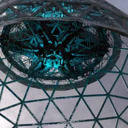 SciFi City Dome Array Base 3