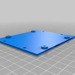 SCSI2SD ZuluSCSI adaptor plate