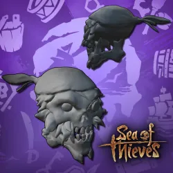 SEA OF THIEVES Graymarrows Skull