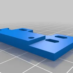 Servo Bracket Cap Adjustable