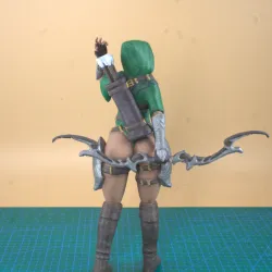 Sexy fantasy female archer figures