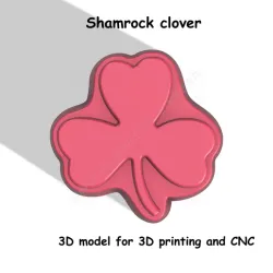 Shamrock clover Stl File