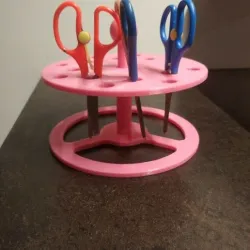 Simple scissors holder