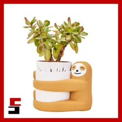 Sloth Planter Pot Organiser