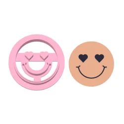 SMILE LOVE polymer clay cutter 7 size