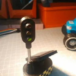 Solar LED Traffic Lights toy