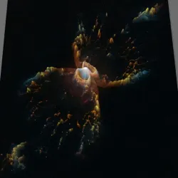 Southern Crab Nebula 3D software analysis