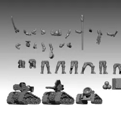 Space Cuirassiers: Feudal guard