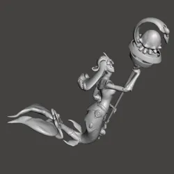 Space Groove Nami 3D Model
