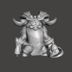 Space Groove Ornn 3D Model