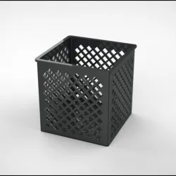 SQUARE PEN CUP