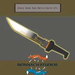Star Wars Bad Batch Inspired Vibro Dagger
