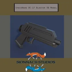 Star Wars Clone Wars Inspired DC-17 Blaster