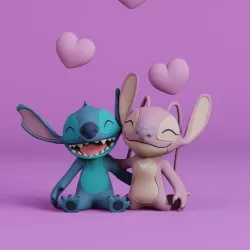 Stitch and Angel