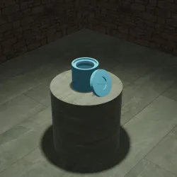 Storage (Medium Circular Container)