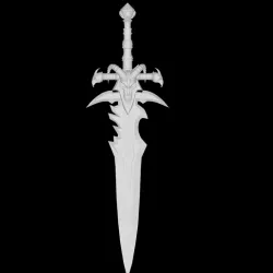 Sword - Dagger- Skull - Lich King Sword- Blade- Weapon- Toy- Kids sword - COSPLAY - COSPLAY SWORD- ANIME - ANIME SWORD - KEY CHAIN - FROSTMOURNE