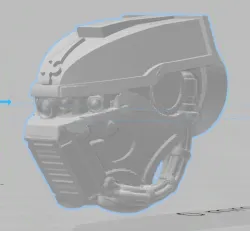 TDC Jousting Head now without and with supports!