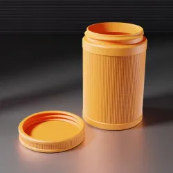 THREADED CONTAINER 0002