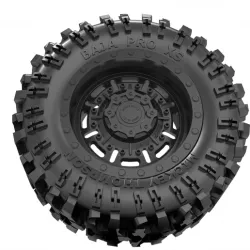 Tint Lip Black Rhino Abrams Wheel (Series Abrams) & MICKEY THOMPSON BAJA PRO TIRE