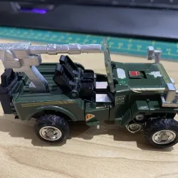 Transformers G1 Hound Rear Machine gun
