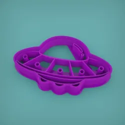UFO UFO UFO cookie cutter