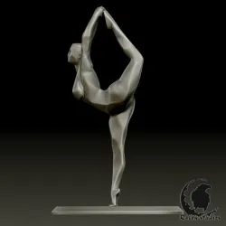 V1 CLAY DANCER STATUE ORNAMENT