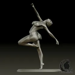 V4 CLAY DANCER    STATUE ORNAMENT