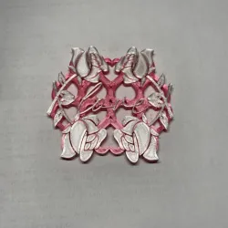Valentines coaster/display platform