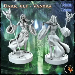 Vanora - Fantasy Elf Girls STL Vol 1
