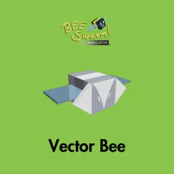 Vector Bee Figure (Bee Swarm Simulator)