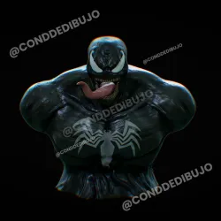 Venom Bust