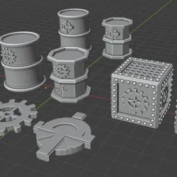 Warzone barrels & crates