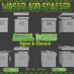 Wasteland Scatter - Metal boxes
