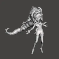 Winterblessed Zoe 3D Model