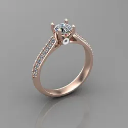 Women Ring STL 2.5$