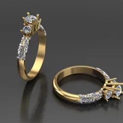 Women Ring STL 2.5$