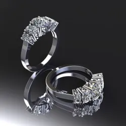 Women Ring STL 2.5$