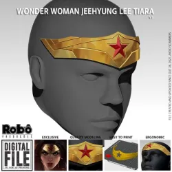 Wonder Woman JEEHYUNG LEE Tiara Crown Inspired