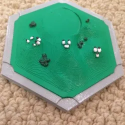 wool tile with extra sheep